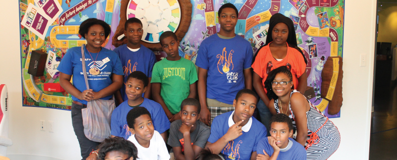 All Hands On Deck: LeBron James Clubhouse Kids lend a Helping Hand