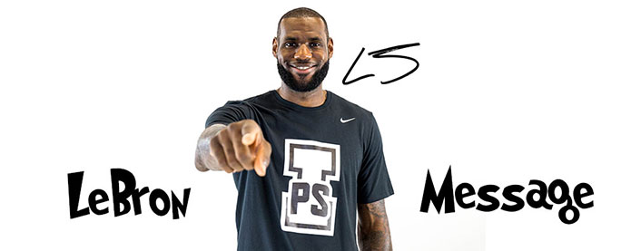 LeBron Message: Checking In