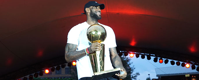 LeBron James Named AP Male Athlete of the Year