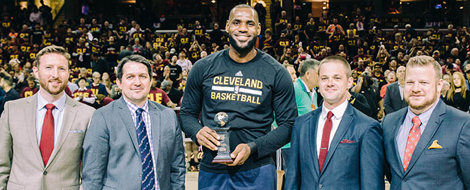 LeBron Earns J. Walter Kennedy Citizenship Award