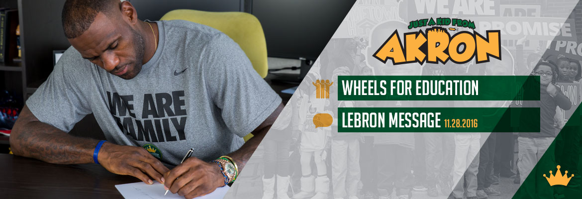 LeBron Message | Always Thankful