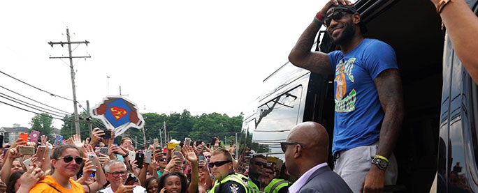 LeBron James Receives NAACP Jackie Robinson Sports Award