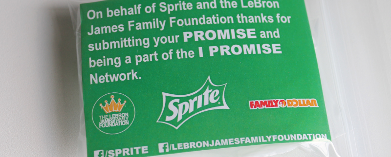 The Foundation Partners With Sprite And Family Dollar